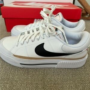 Nike Red and White Shoe Box